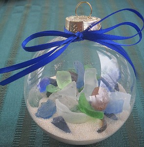 Beach Glass Ornament 